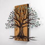 Wallity Willow - 382-A Accesorio de Pared Decorativa de Madera y Metal